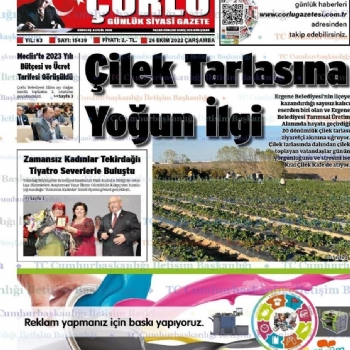 Ergene Belediyesi Kral ilek Tarlas Hizmetinizde..