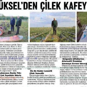 Ergenenin Sakl Cenneti ilek Tarlasnda ilek Cafede Kahvalt Hizmeti Balad..