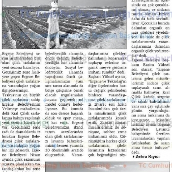 Ergene Belediyesi ilek Tarlas Yeni Sezona Hazrlanyor..